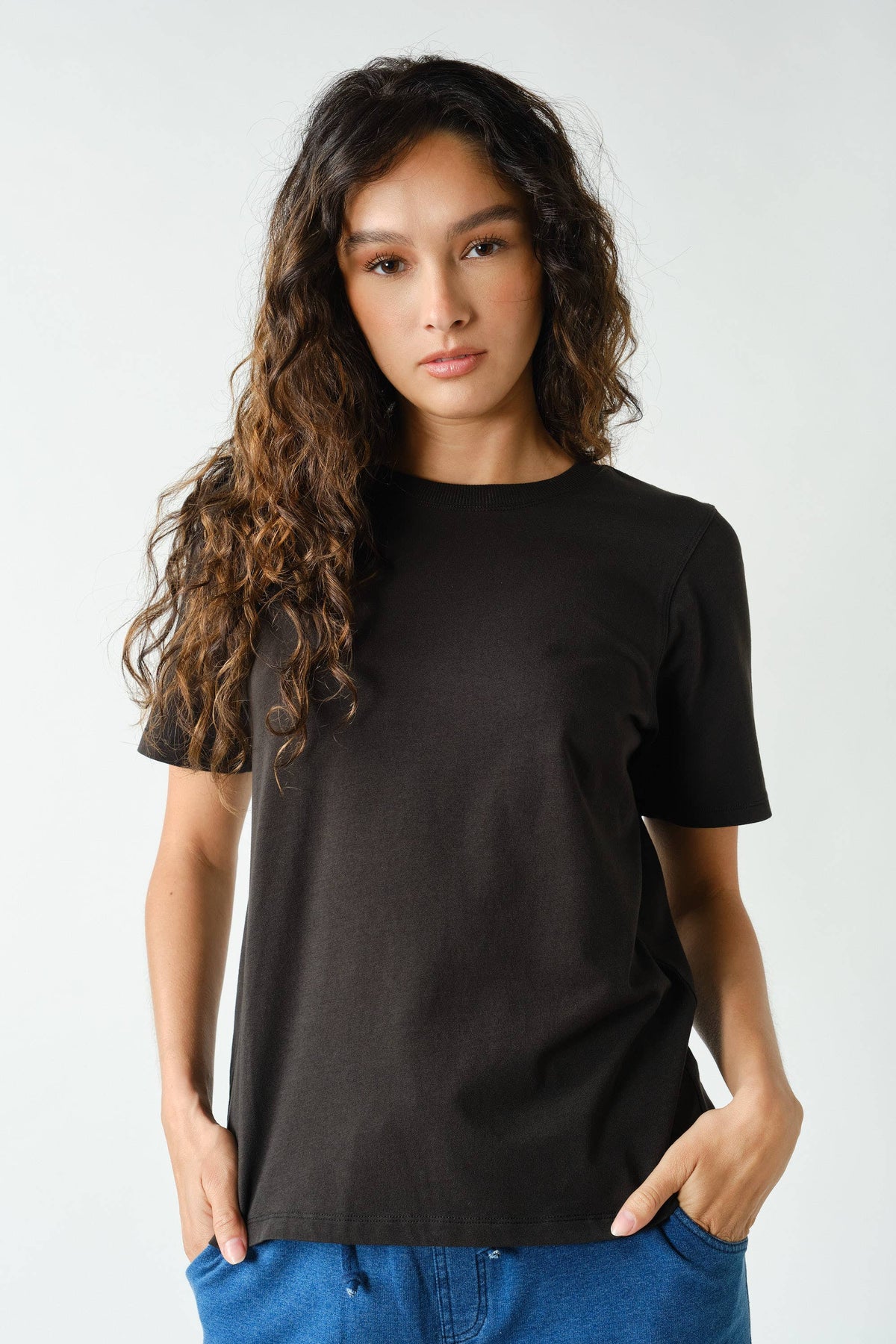 Onyx Boxy Tee