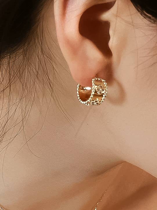 Keepsake Hoop Earrings