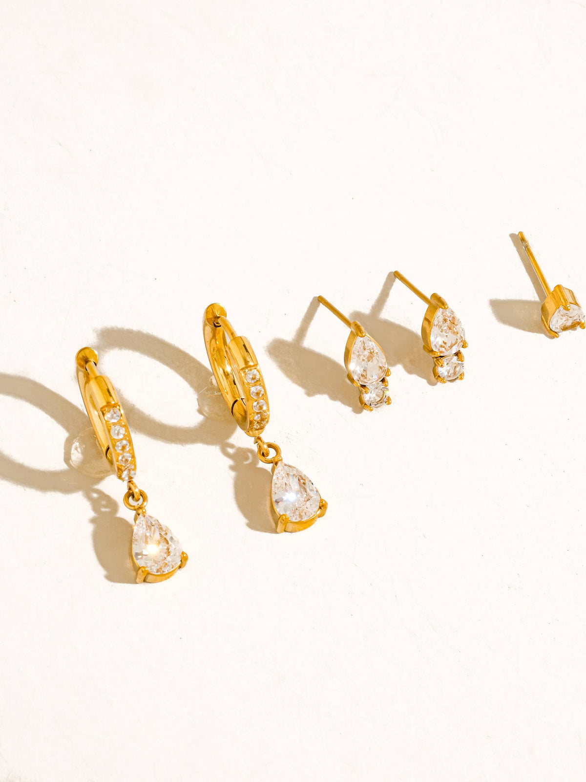 Delicately Stacked Earring Set