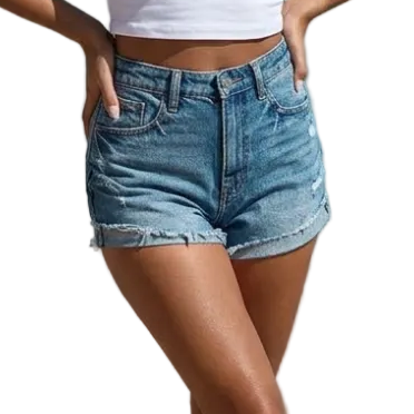 The Downtown Denim Shorts