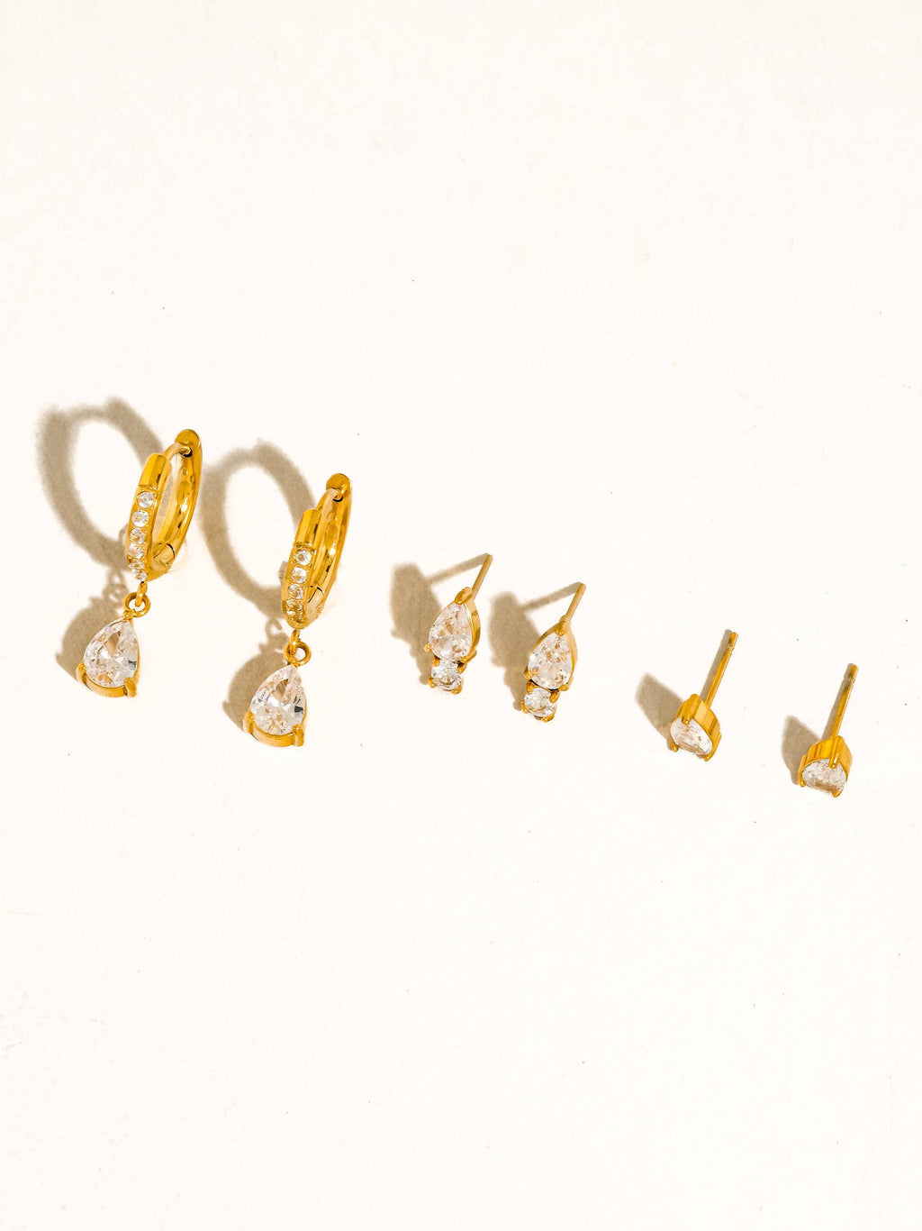 Delicately Stacked Earring Set