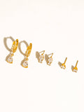 Delicately Stacked Earring Set