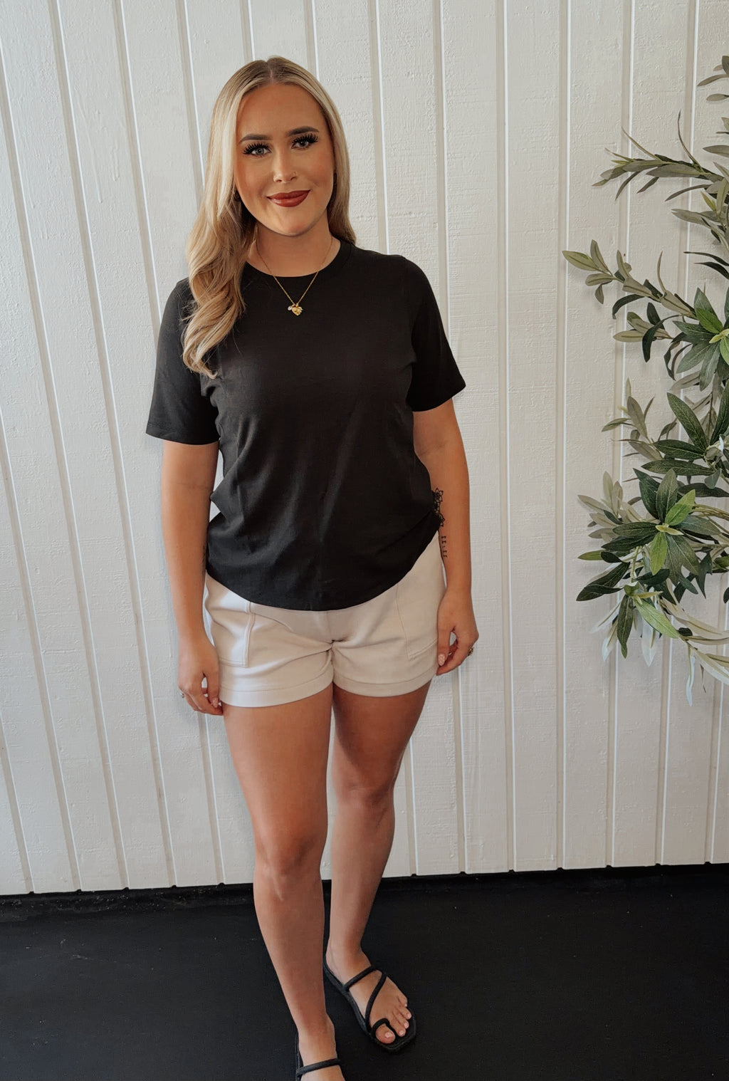 Onyx Boxy Tee
