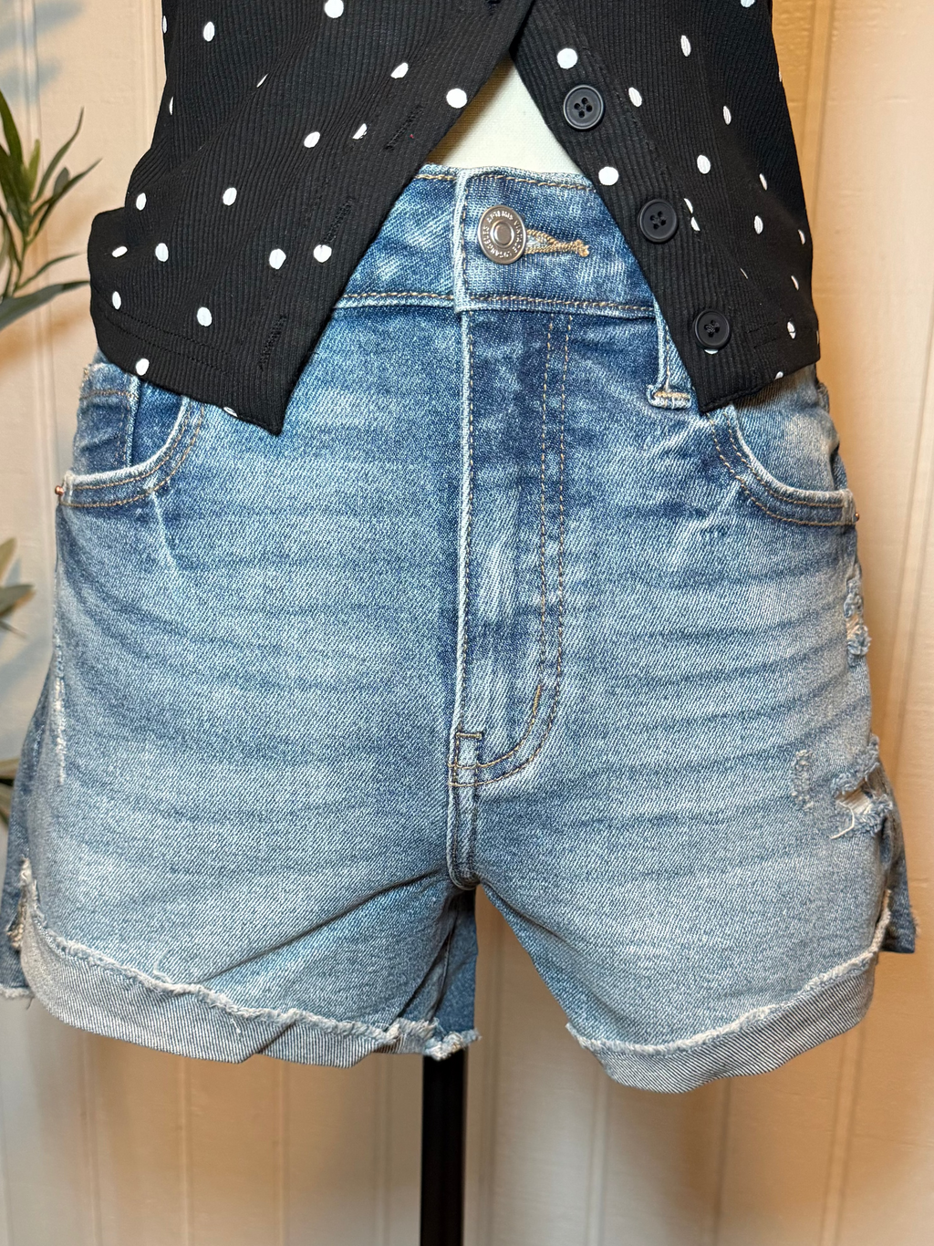 The Downtown Denim Shorts