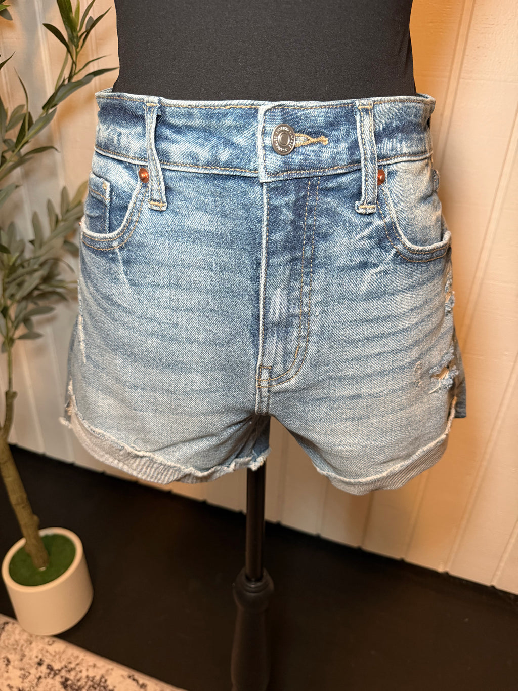 The Downtown Denim Shorts