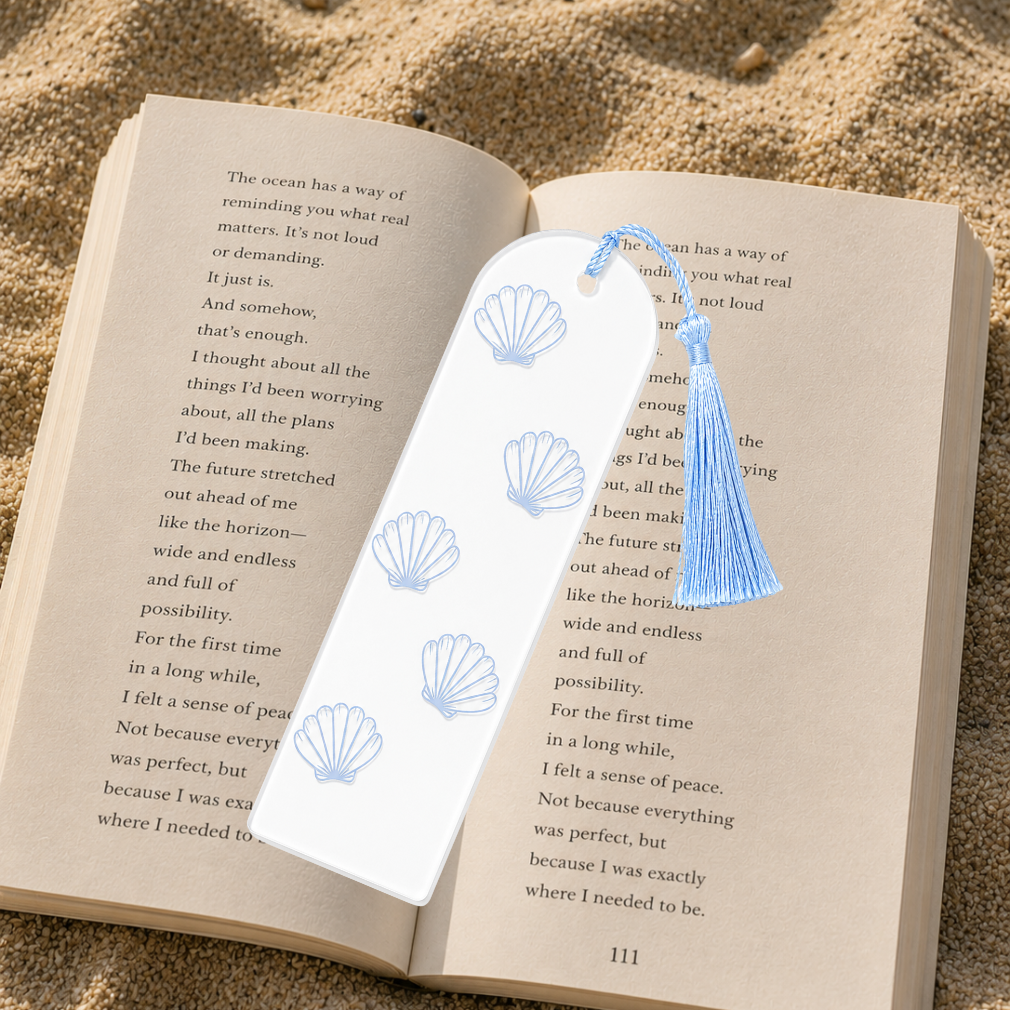 The Seashell Bookmark