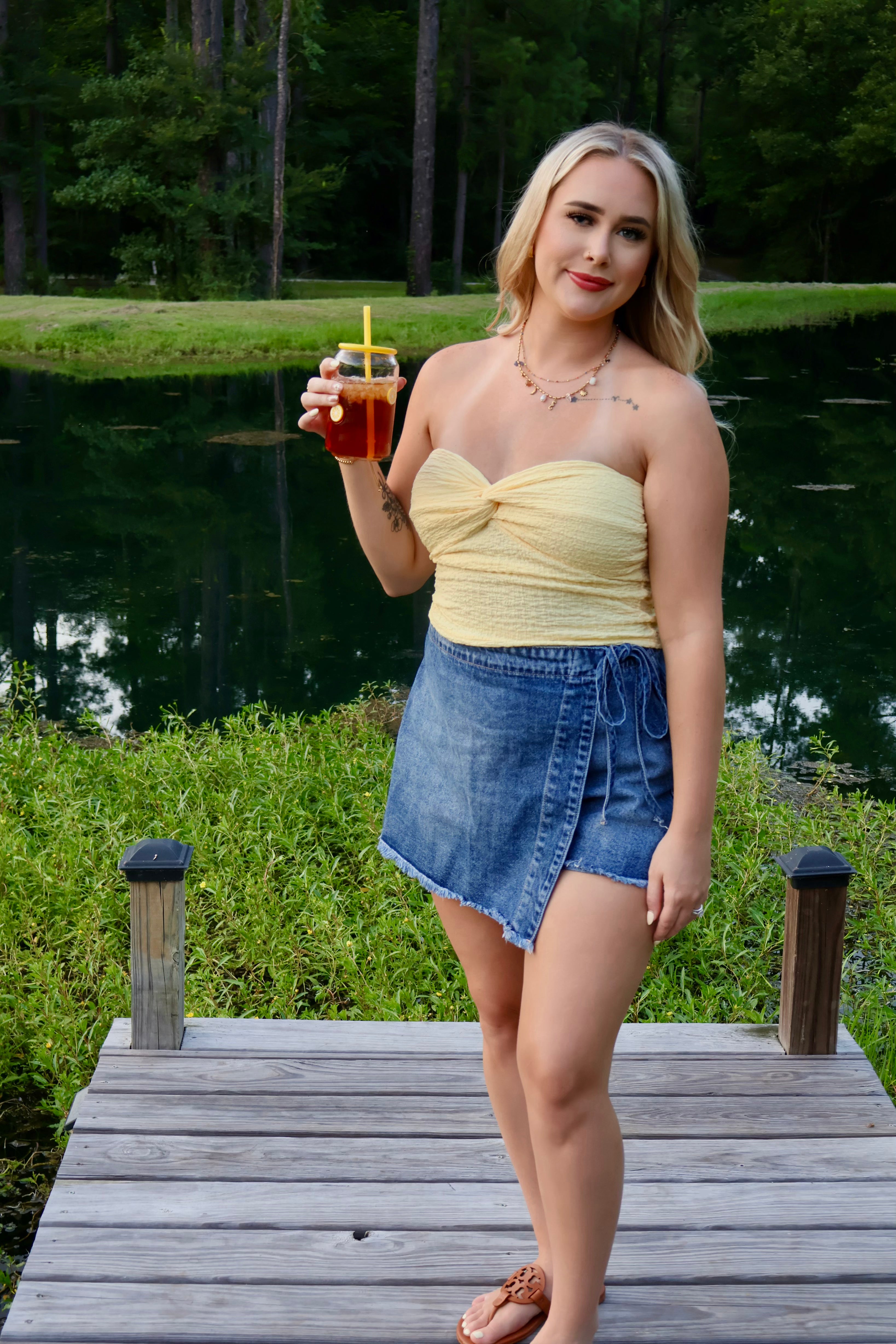 The Summer State of Mind Skort