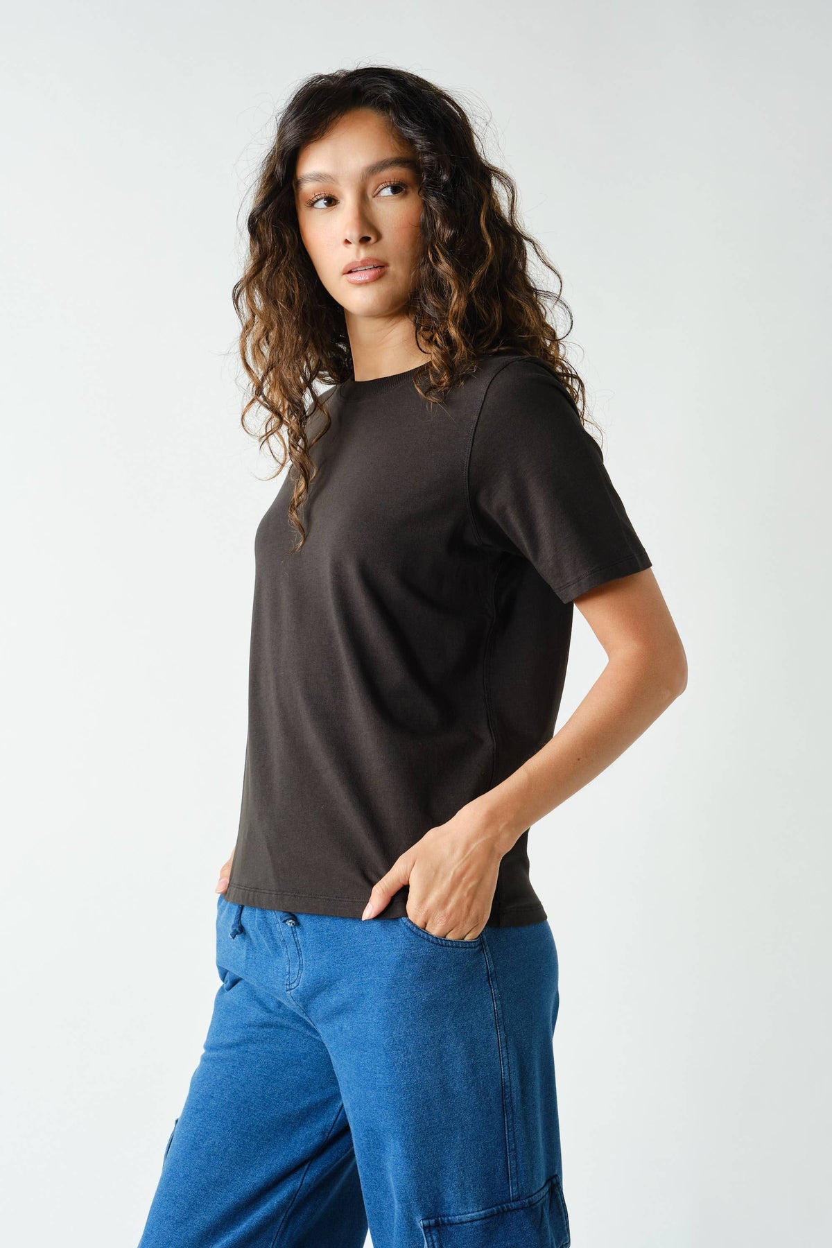 Onyx Boxy Tee