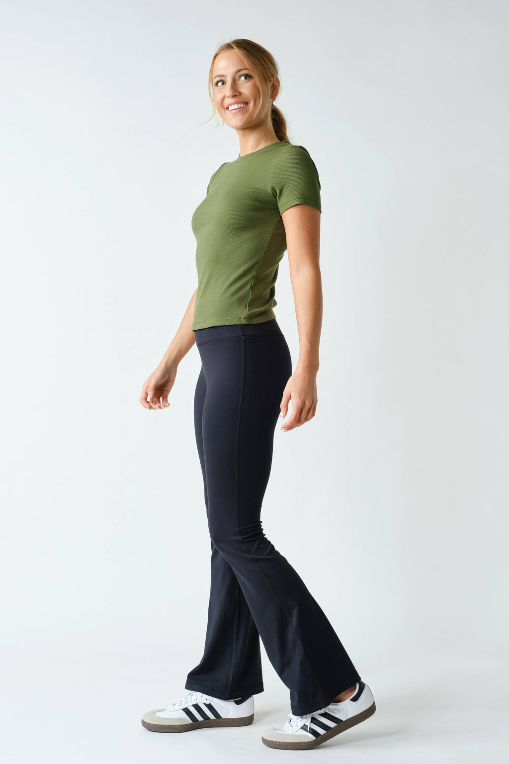 Graphite Flare Leggings